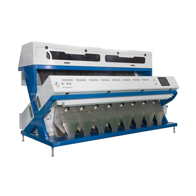 Rice/Plastic/Multi Grains 8 Chute CCD Camera Color Sorter Machine
