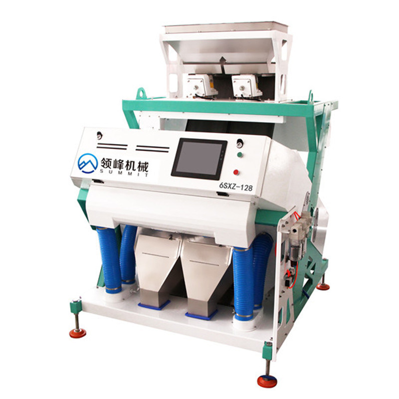 High Sorting Accuracy 1.5 Tons Per Hour Output Color Sorter Dal Beans