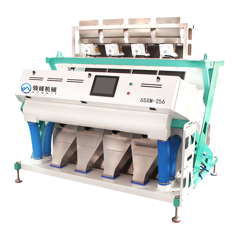 Food Processing Machinery Rice Sorting Machine with CCD Camera Full Color 5400+Pixel RGB Color Sorter National Patent Ejector
